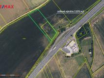 Prodej zemědělské půdy, Bystročice, 7076 m2