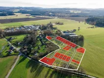 Prodej pozemku pro bydlení, Kaplice - Mostky, 600 m2