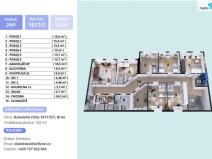 Pronájem atypického bytu, Brno - Husovice, Dukelská třída, 132 m2