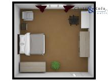 Pronájem atypického bytu, Přerov, Č. Drahlovského, 25 m2