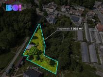 Prodej pozemku pro bydlení, Ostrava, Obecní, 1055 m2