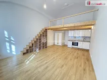Pronájem bytu 1+kk, Praha - Smíchov, Na Valentince, 48 m2