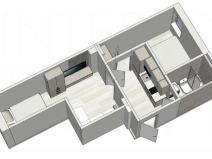 Pronájem bytu 3+kk, Praha - Žižkov, Na Jarově, 26 m2