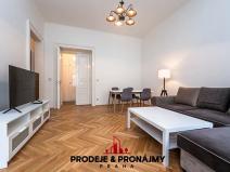 Pronájem bytu 2+1, Praha, Janáčkovo nábřeží, 56 m2