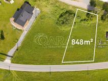 Prodej pozemku pro bydlení, Karlovice, 848 m2