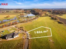 Prodej pozemku pro bydlení, Hajany, 1824 m2