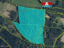 Prodej lesa, Bratrušov, 19245 m2