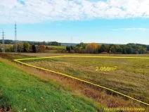 Prodej komerčního pozemku, Tábor - Náchod, Benešovská, 2059 m2