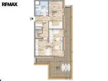 Prodej bytu 2+kk, Zlín, Smetanova, 56 m2