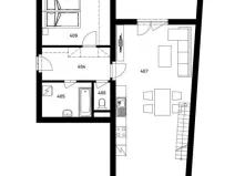 Prodej bytu 2+1, Nýrsko, 110 m2