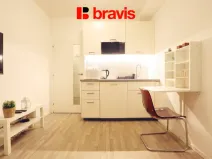 Pronájem bytu 1+kk, Brno - Pisárky, Libušino údolí, 20 m2