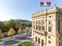 Pronájem bytu 3+1, Praha - Nové Město, Masarykovo nábřeží, 110 m2