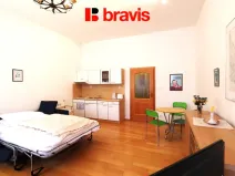 Pronájem bytu 1+kk, Brno - Veveří, Grohova, 37 m2