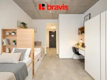 Pronájem bytu 1+kk, Brno - Trnitá, Dornych, 24 m2