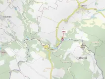 Dražba pozemku, Dešov, 1277 m2