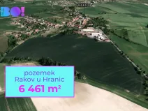 Prodej pole, Rakov, 6461 m2