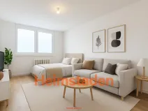 Pronájem bytu 1+1, Karviná - Hranice, Slovenská, 36 m2