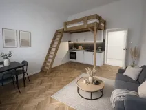 Pronájem bytu 1+kk, Praha - Vinohrady, Velehradská, 25 m2