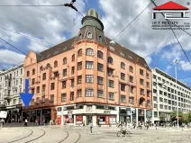 Pronájem obchodního prostoru, Brno, Masarykova, 212 m2