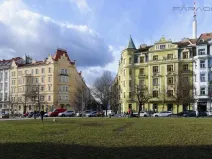 Pronájem bytu 3+kk, Praha - Vinohrady, náměstí Jiřího z Poděbrad, 92 m2