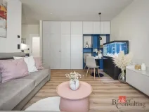 Prodej bytu 1+kk, Praha - Vinohrady, náměstí Jiřího z Lobkovic, 44 m2