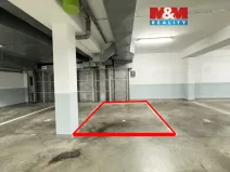 Pronájem garážového stání, Šumperk, Langrova, 13 m2