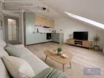 Pronájem bytu 2+kk, Praha, Kotlaska, 45 m2