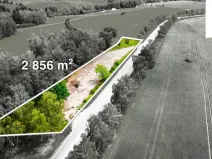 Prodej komerčního pozemku, Kunžak, 2856 m2