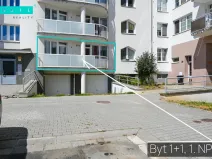 Pronájem bytu 1+1, Olomouc - Nové Sady, Handkeho, 50 m2