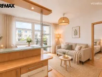 Prodej bytu 2+1, Praha - Horní Počernice, Dandova, 58 m2