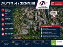 Prodej bytu 1+1, Český Těšín, Okružní, 41 m2