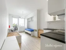 Pronájem bytu 1+kk, Praha - Střížkov, Zakšínská, 27 m2