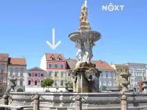 Pronájem kanceláře, České Budějovice, nám. Přemysla Otakara II., 150 m2