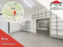 Pronájem skladu, Brno, Kaštanová, 597 m2