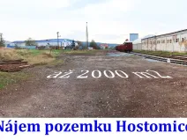 Pronájem komerčního pozemku, Hostomice, Nádražní, 500 m2
