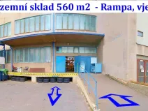 Pronájem skladu, Praha - Hostivař, 560 m2