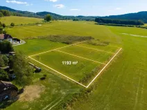 Prodej pozemku pro bydlení, Horní Planá - Pernek, Maňava, 1193 m2