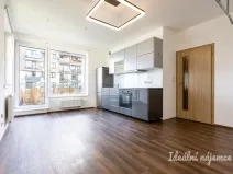 Pronájem bytu 1+kk, Praha - Vysočany, Pod Harfou, 32 m2