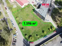 Prodej komerčního pozemku, Karviná, Jaroslava Vrchlického, 1596 m2
