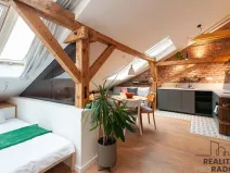 Pronájem bytu 1+kk, Praha - Bubeneč, Čs. armády, 52 m2