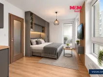 Prodej bytu 1+kk, Praha - Ruzyně, Stočesova, 26 m2