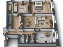 Prodej bytu 3+1, Karviná - Nové Město, tř. Osvobození, 75 m2