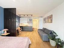 Pronájem bytu 1+kk, Praha - Karlín, Křižíkova, 33 m2