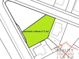 Prodej pozemku pro bydlení, 672 m2