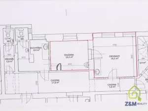 Pronájem obchodního prostoru, Sokolov, nábřeží Petra Bezruče, 26 m2