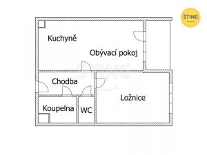 Prodej bytu 2+kk, Jaroměř, Nádražní, 64 m2
