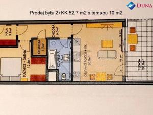 Prodej bytu 2+kk, Praha - Ruzyně, Drnovská, 63 m2