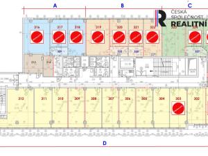 Pronájem kanceláře, Zlín, Kvítková, 29 m2