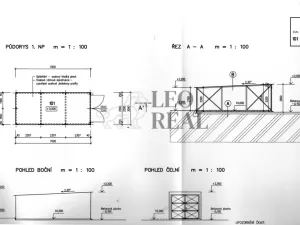 Pronájem garáže, Chropyně, Ječmínkova, 21 m2
