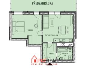 Prodej bytu 2+kk, Brno, Kamechy, 85 m2